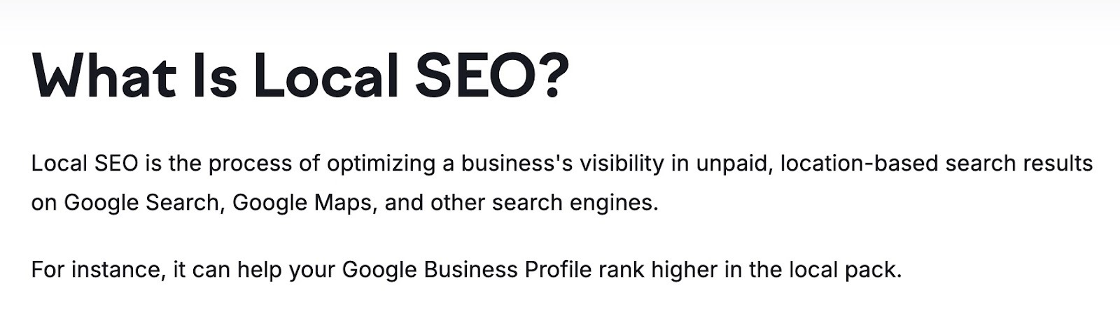 Optimizing content for AI search engines by starting each section with a question-based H2, followed by a two sentence summary.