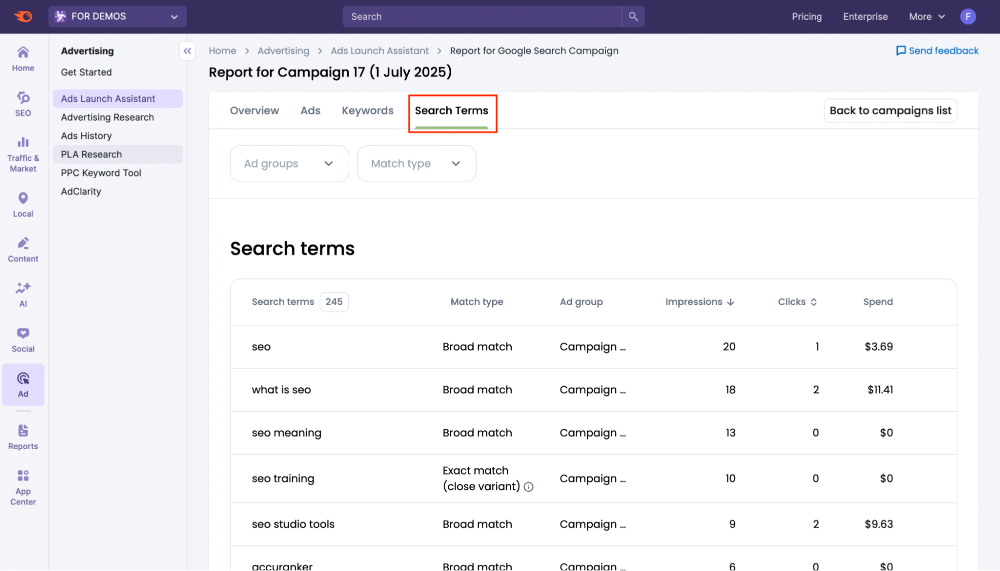 Campaign Reporting image 13