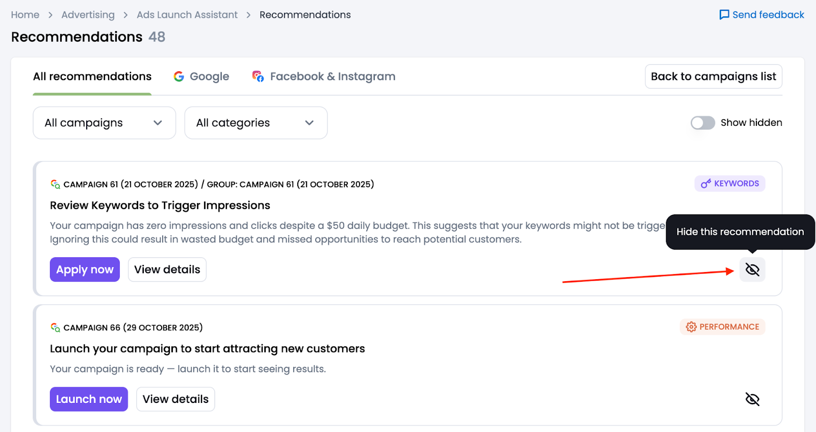 Campaign Reporting image 19