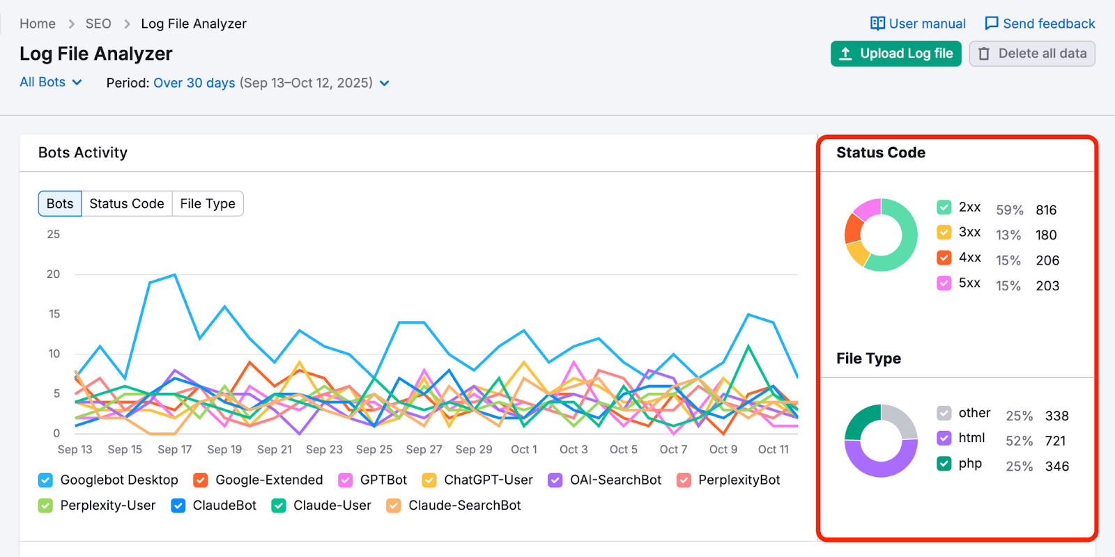 Log File Analyzer image 2